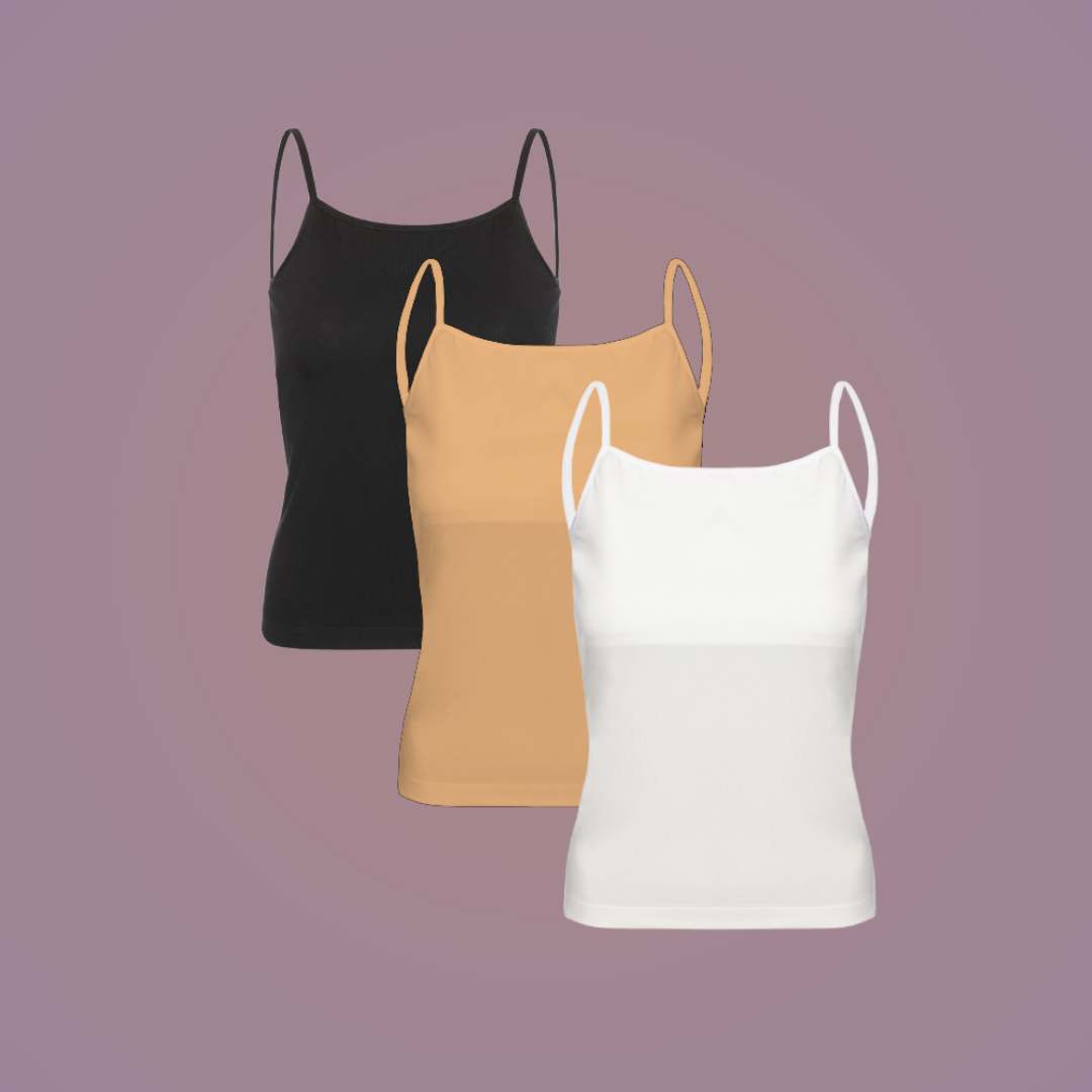 トップス DEPT SILENT PADDED CAMISOLE  BEIGE CXZD New Women Shapewear Padded Tummy Control Tank Top